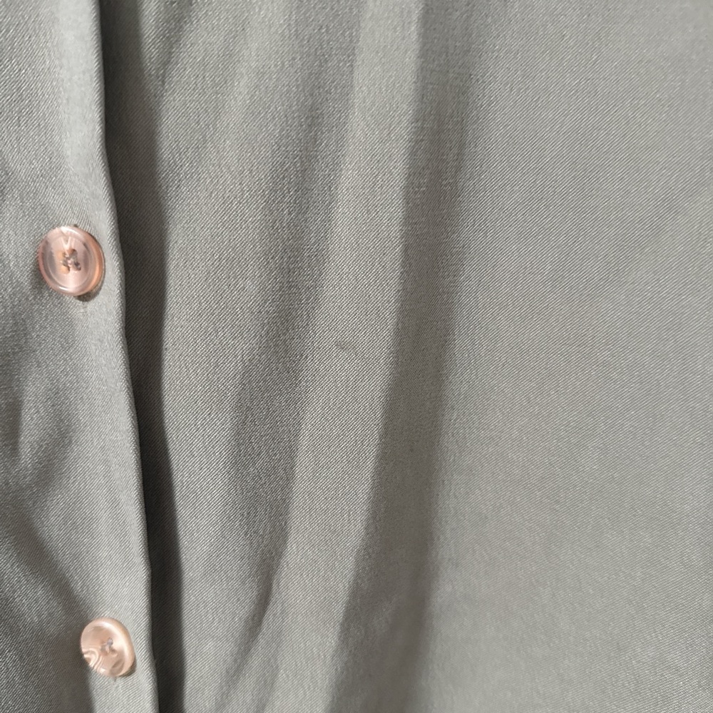 Beige Button-Up Shirt - Picture 3 of 6